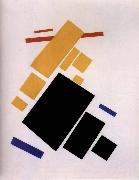 Kasimir Malevich The Plane is flight oil